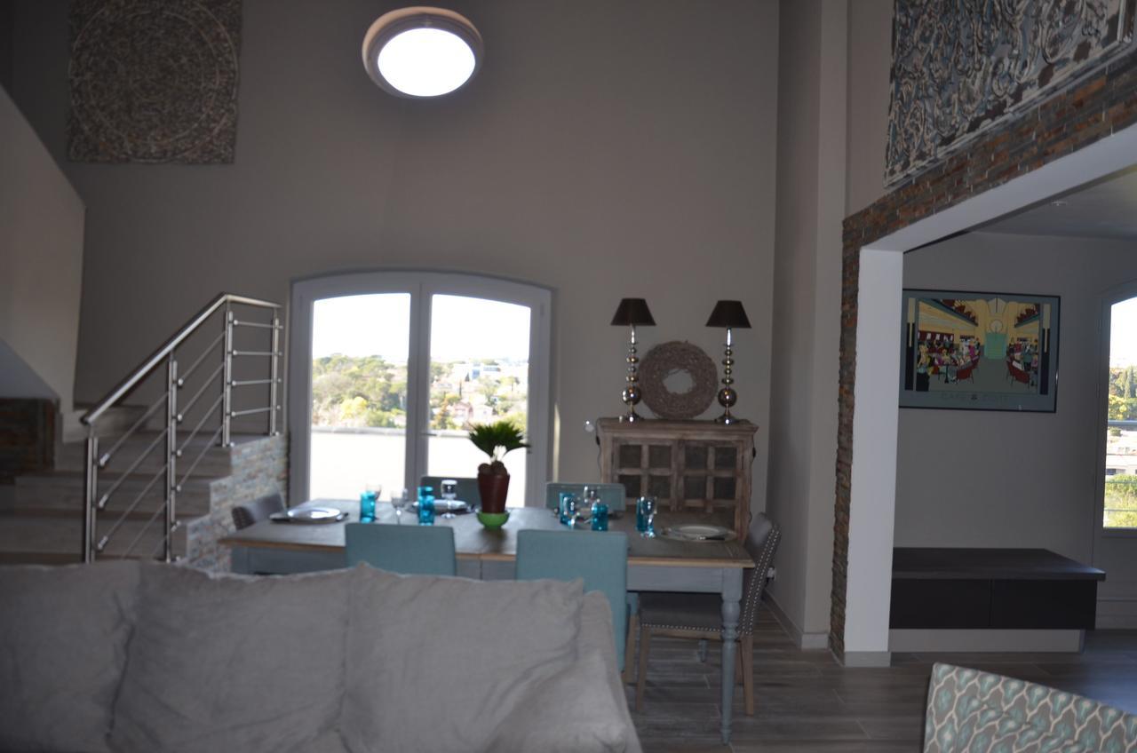 Belle Maison Avec Piscine Dans Les Hauteurs A Saint Raphael ภายนอก รูปภาพ